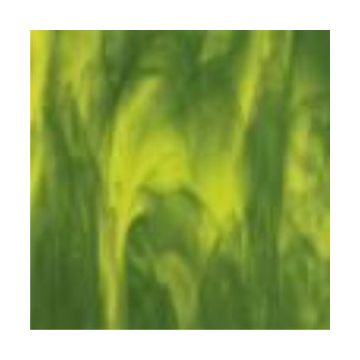 2121-00 Yellow Opal, Deep Forest Green 