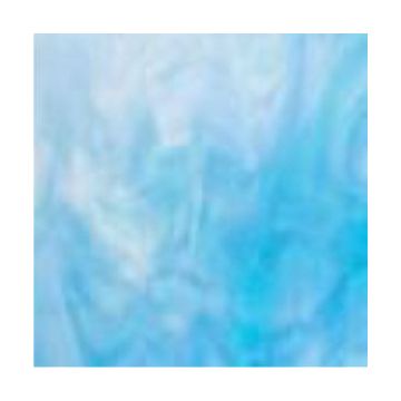 3116-30 Clear, Turquoise Blue, White 