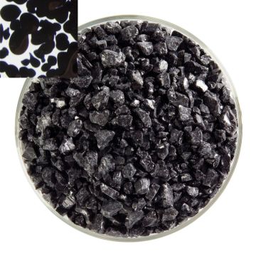 0102 opalescent blueish black coarse 141gram