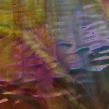 7097r opal red yellow turquoise ripple iri. 