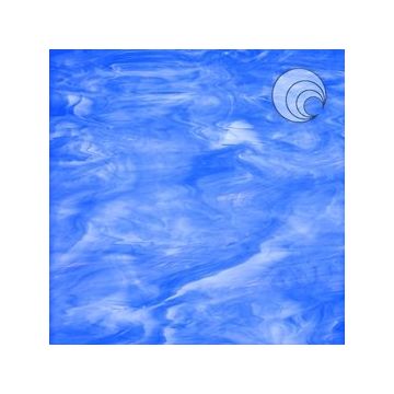 337-2f  blauw wit