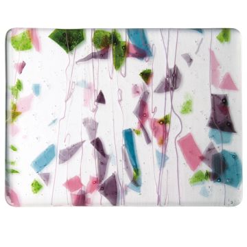   4128-00 Deep Pink, Plum, Spring Green, Aqua 