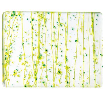 4212-00 Dark Green, Spring Green, and Yellow Frit, Spring green Streamers