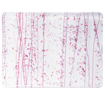4234-00 Cranberry and Purple Frit, Cranberry and Purple Streamers