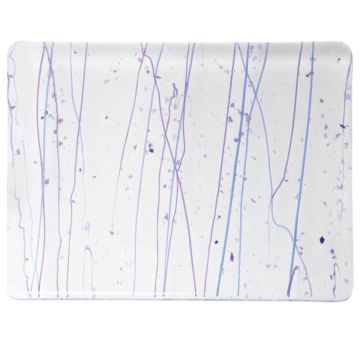 4242-00 Neo-Lavender and Purple Frit, Cobalt Blue and Purple Streamers 