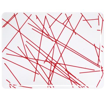 4424-00 Red Chopstix Clear Base 