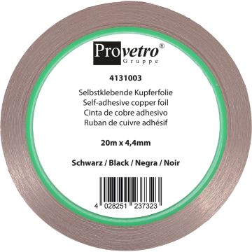 koperfolie zwart 4.4mm