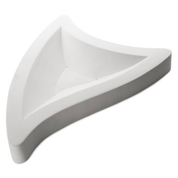 Fusing mold 3-sided dish 