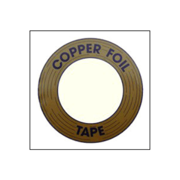 koperfolie 4.8 mm zwart
