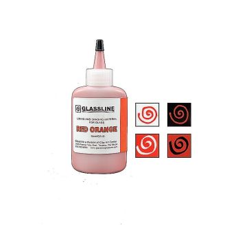 glassline orange red 