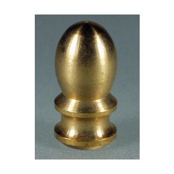 knop druppel messing 