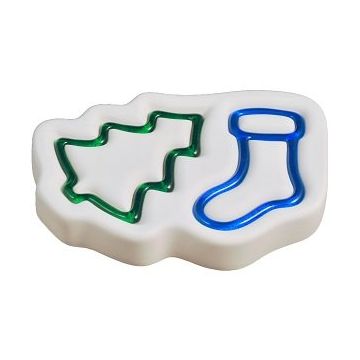 Casting Mold "Holiday Tree & Stocking" 