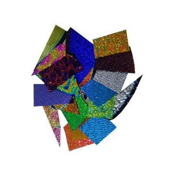  dichroic stukjes 100gr (black)
