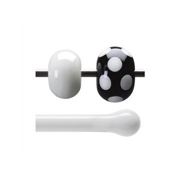 Glass rod 0013 F white  