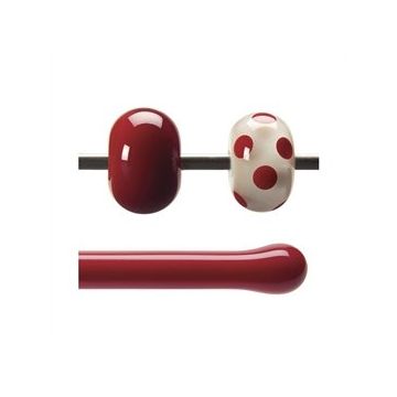 Glass rod 0124 F red 