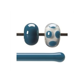 Glass rod 0146 F steel blue 