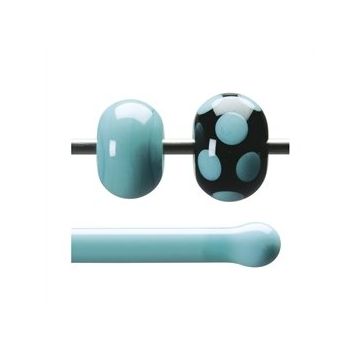 Glass rod 0016 F turquoise opaque 