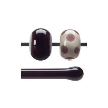 Glass rod 1105 F deep plum 