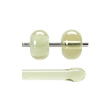 Glass rod 1859 F pink green shift  