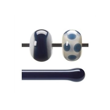 Glass rod 1118 F midnight blue   