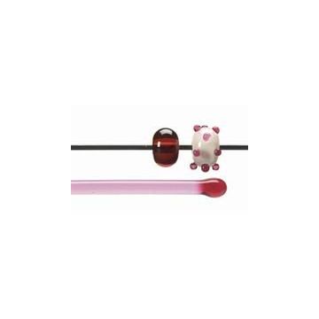 Glass rod 1215 F light pink