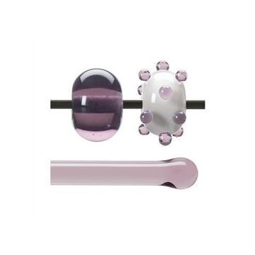 Glass rod 1528 F pale amethyst    