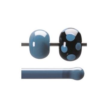 Glass rod 0046 F Bluestone Opaque 