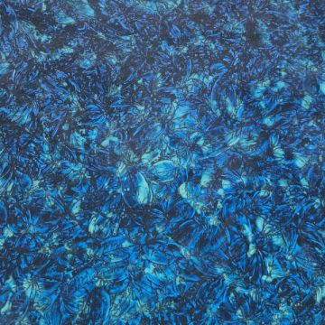 3 BLUE, BLUE GREEN VAN GOGH GLASS