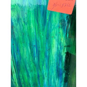 96-197ll dark blue/ medium green with crystal