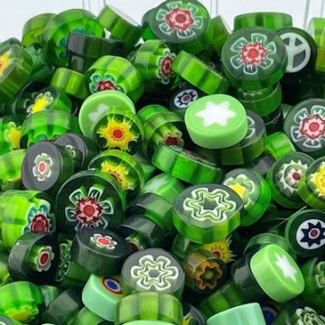 millefiori groen mix 
