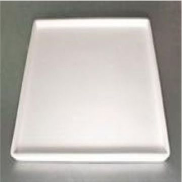 Patty Gray Square Mold 30x30x H ongeveer 2 cm 