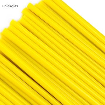 rods 161-96sf yellow transp. (may strike to semi-Opal ) 