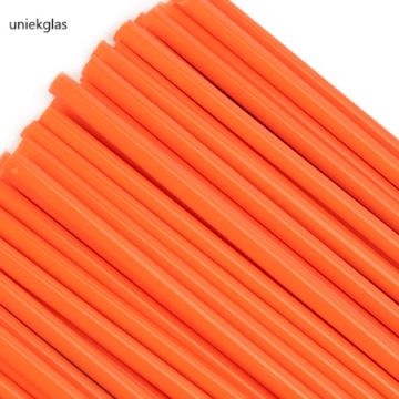 rods 171-96sf orange transp. (may strike to semi  opaal)