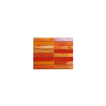 Orange Mashup stripes van 1x6.5 cm