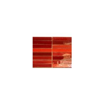 Red Whip stripes van 1x6.5 cm