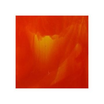 96-8095 Clear&Orange Opal ca.29x30 cm