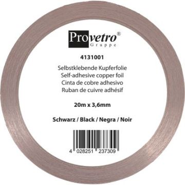 koperfolie zwart3.6mm