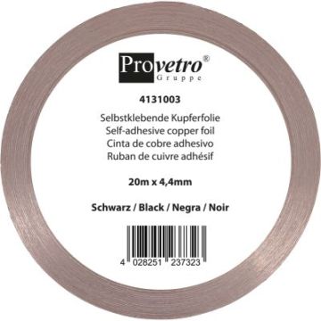 koperfolie zwart 4.4mm