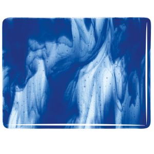 2047-30 Clear, Deep Cobalt Blue Opal