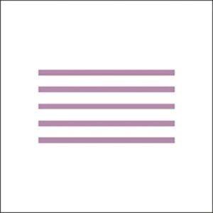 Noodles 3492F transparent light purple