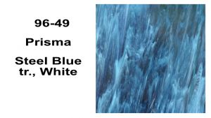 96-49 steel blue transp/ white 