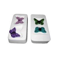 Casting mold "butterfly" small 2in1
