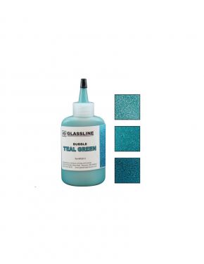bubble teal green 