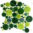 Green Salad Circles 30x30cm