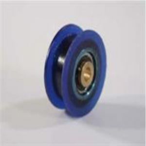 Blue Pulley with bearing