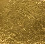 Gold foil, 24 karat, 100 x 100 mm