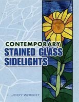 CONTEMPORARY Stained Glass Sidelights