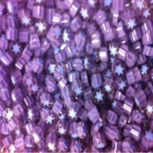 purple blue star 25 gram millefiori coe 104 
