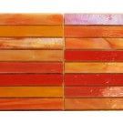 Orange Mashup stripes van 1x6.5 cm