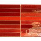Red Whip stripes van 1x6.5 cm